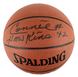 Connie Hawkins Signed Basketball - JSA
