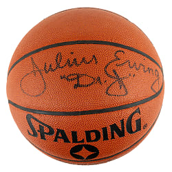 Julius Erving "Dr. J" Signed Basketball - JSA