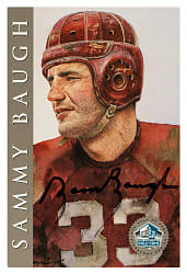 1998 Ron Mix Hall of Fame Autographs Football Sammy Baugh