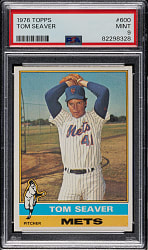1976 Topps #600 Tom Seaver PSA MINT 9