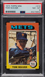 1975 Topps Mini #370 Tom Seaver PSA NM-MT 8