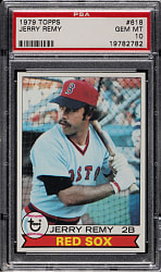 1979 Topps #618 Jerry Remy PSA GEM MINT 10