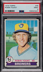 1979 Topps #95 Robin Yount PSA MINT 9