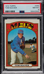 1972 Topps #445 Tom Seaver PSA NM-MT 8