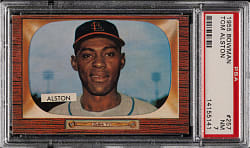 1955 Bowman #257 Tom Alston PSA NM 7