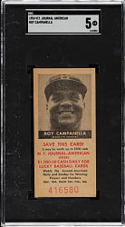 1954 N. Y. Journal American Roy Campanella SGC EX 5
