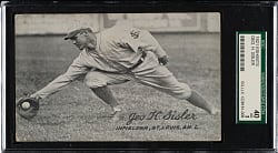 1921 Exhibits George Sisler SGC VG 40