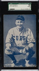 1928 Exhibits Gabby Hartnett SGC VG/EX 50