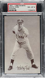 1947-1966 Exhibits Whitey Ford Pitching PSA NM-MT 8