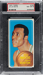 1970-1971 Topps Basketball #143 Jo Jo White Rookie PSA NM-MT 8