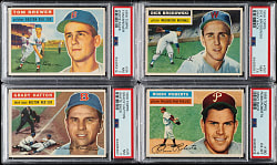 1956 Topps PSA-Graded Collection (12)