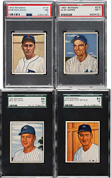 1950 Bowman PSA-, SGC- and CGC-Graded Collection (28)