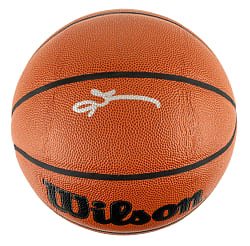 Allen Iverson Single-Signed Basketball - JSA