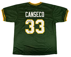 Jose Canseco Signed Oakland Athletics Jersey - JSA