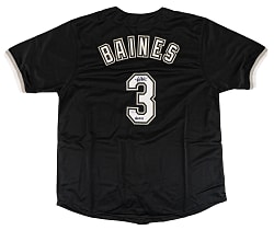 Harold Baines Signed Chicago White Sox Jersey with "HOF 19" Inscription - PSA/DNA