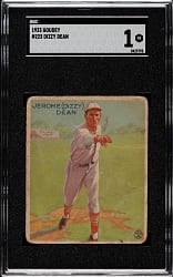 1933 R319 Goudey #223 Dizzy Dean SGC POOR 1
