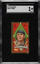 1911 T205 Gold Border Cy Young SGC POOR 1 - Polar Bear Back