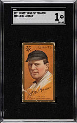 1911 T205 Gold Border John McGraw SGC POOR 1