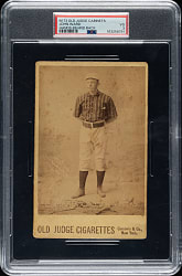 1888 N173 Goodwin Old Judge Cabinet John Ward PSA VG 3 - The ONLY PSA-Graded Example!