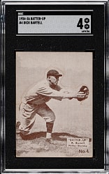 1934-1936 R318 Batter-Up #4 Dick Bartell SGC VG/EX 4
