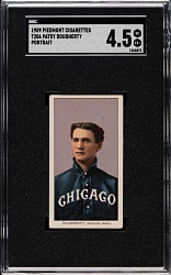 1909-1911 T206 White Border Patsy Dougherty Portrait SGC VG/EX+ 4.5