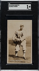 1914 T222 Fatima Cigarettes Wally Schang SGC POOR 1
