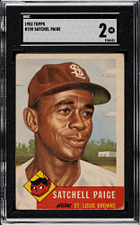 1953 Topps #220 Satchel Paige SGC GOOD 2