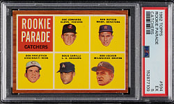 1962 Topps #594 Bob Uecker Rookie PSA EX 5