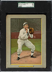 1911 T3 Turkey Red #123 Ira Thomas SGC FAIR 20 - Advertising Back