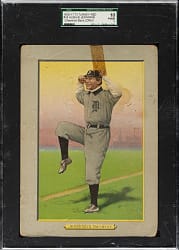 1911 T3 Turkey Red #18 Hughie Jennings SGC POOR 10