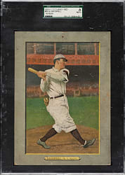 1911 T3 Turkey Red #83 Al Bridwell SGC Authentic - Advertising Back