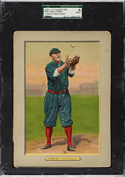 1911 T3 Turkey Red #105 Hans Lobert SGC Authentic