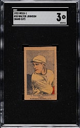 1923 W515-1 #38 Walter Johnson SGC VG 3