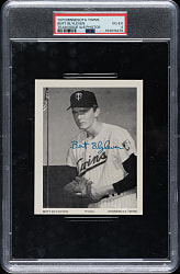 1970 Minnesota Twins Picture Pack Bert Blyleven PSA VG-EX 4
