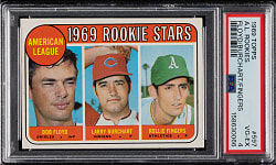 1969 Topps #597 Rollie Fingers Rookie PSA VG-EX 4
