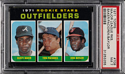 1971 Topps #709 Don Baylor Rookie High Number PSA NM 7