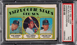 1972 O-Pee-Chee #79 Carlton Fisk Rookie PSA NM 7
