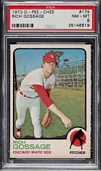 1973 O-Pee-Chee #174 Goose Gossage Rookie PSA NM-MT 8