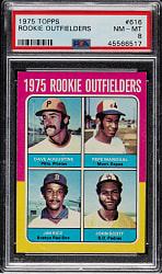 1975 Topps #616 Jim Rice Rookie PSA NM-MT 8