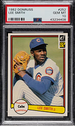 1982 Donruss #252 Lee Smith Rookie PSA GEM MINT 10