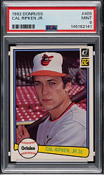 1982 Donruss #405 Cal Ripken Jr. Rookie PSA MINT 9