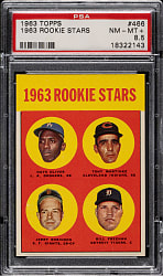 1963 Topps #466 Bill Freehan Rookie PSA NM-MT+ 8.5
