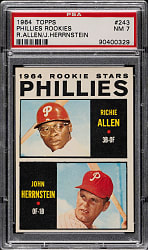 1964 Topps #243 Dick Allen Rookie PSA NM 7