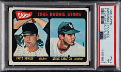 1965 Topps #477 Steve Carlton Rookie PSA NM 7
