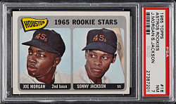 1965 Topps #16 Joe Morgan Rookie PSA NM 7