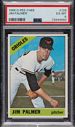 1966 O-Pee-Chee #126 Jim Palmer Rookie PSA EX-MT 6
