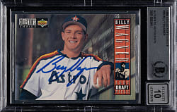 Signed 1994 Collector's Choice #29 Billy Wagner Rookie Beckett GEM MINT 10