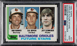 1982 Topps #21 Cal Ripken Jr. Rookie PSA MINT 9