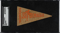 1936-1937 BF3 Felt Pennant Type 2 Joe DiMaggio SGC Authentic