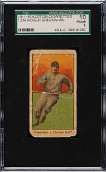 1914 T216 Kotton Tobacco Roger Bresnahan SGC POOR 10